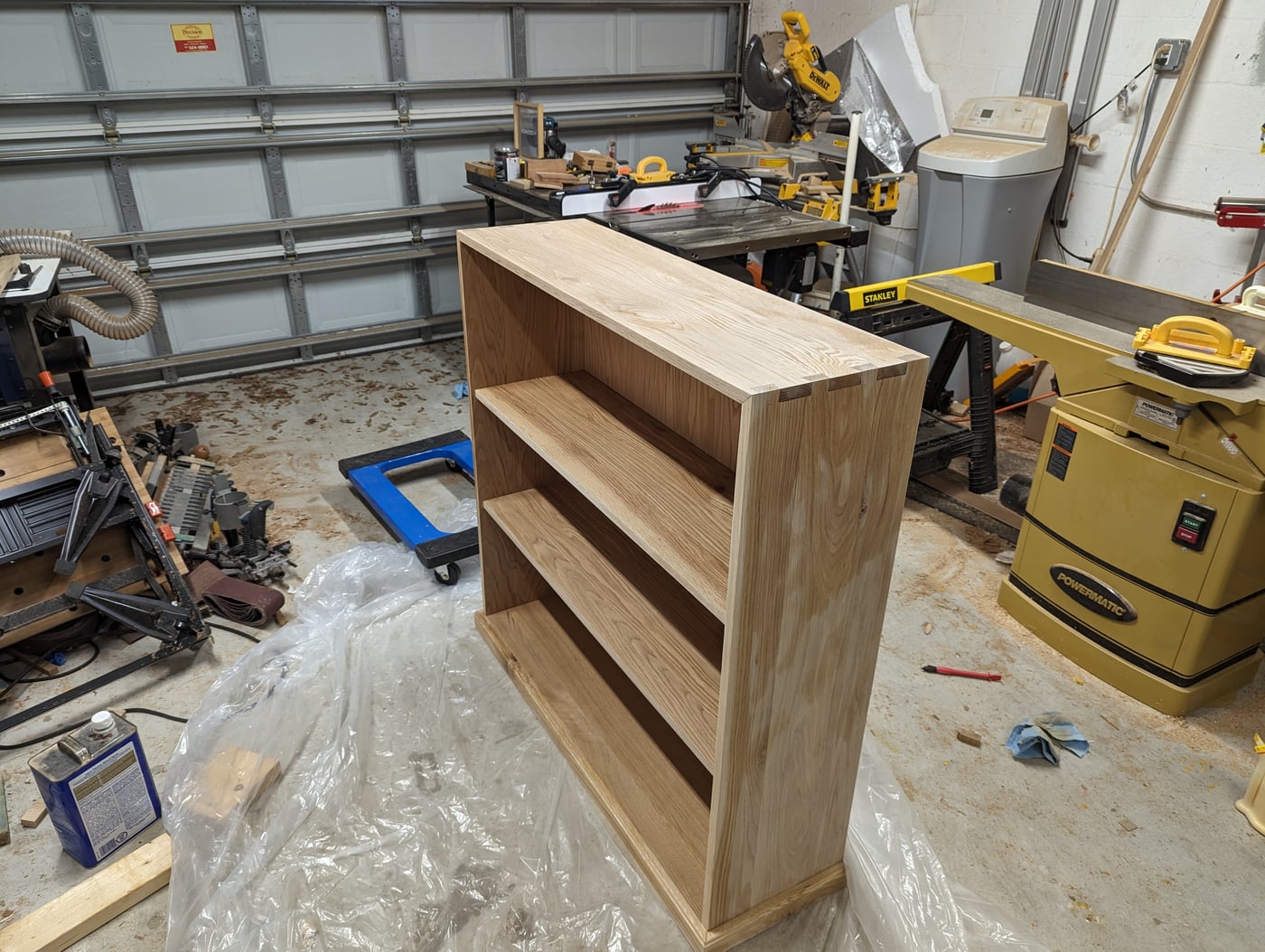 Finished bookcase