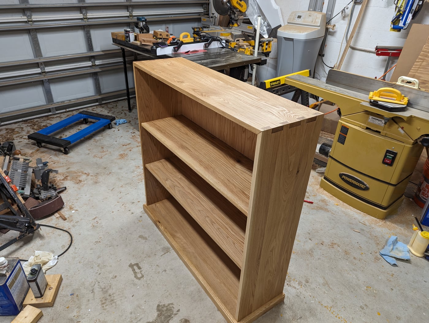 Finished bookcase