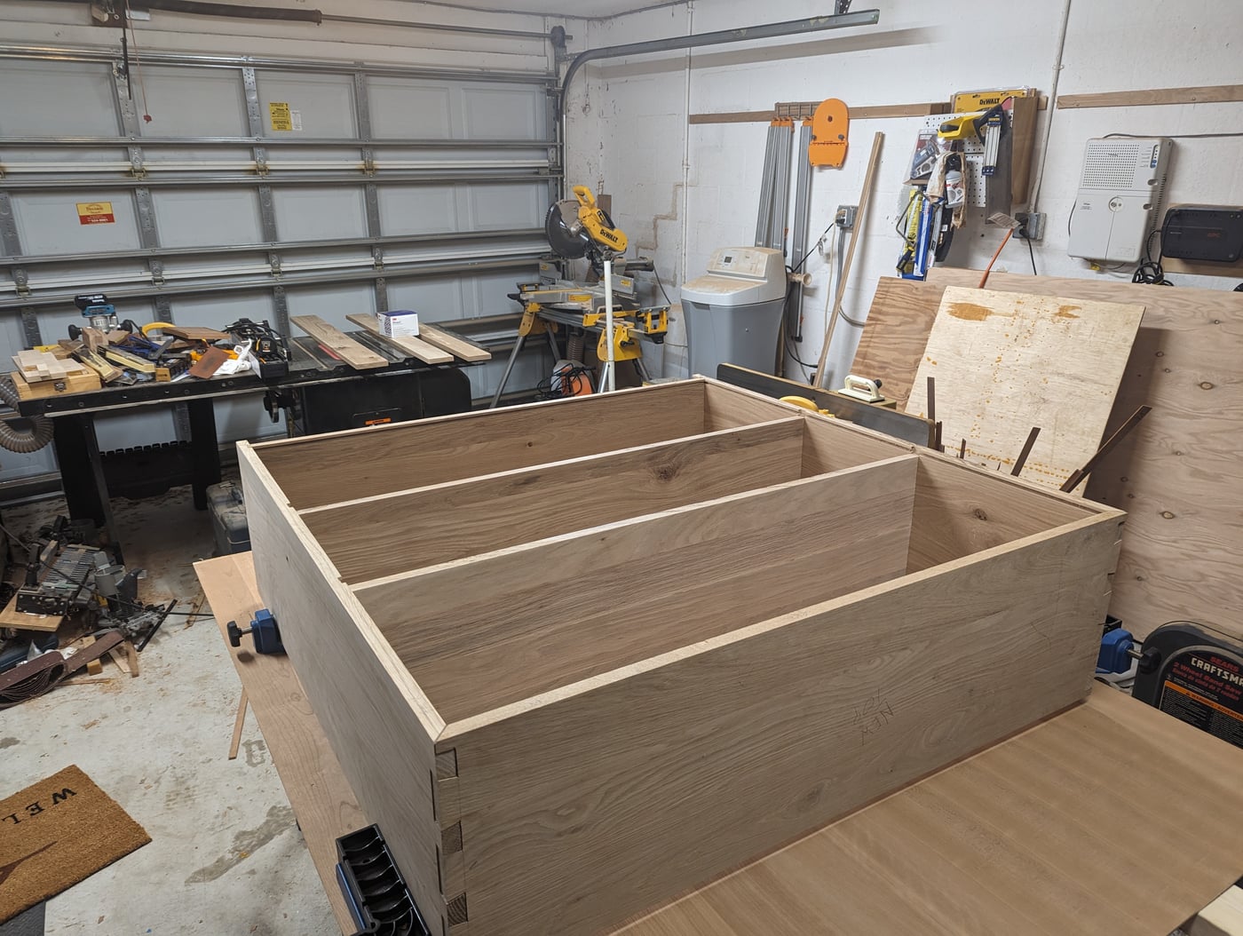 Glue up