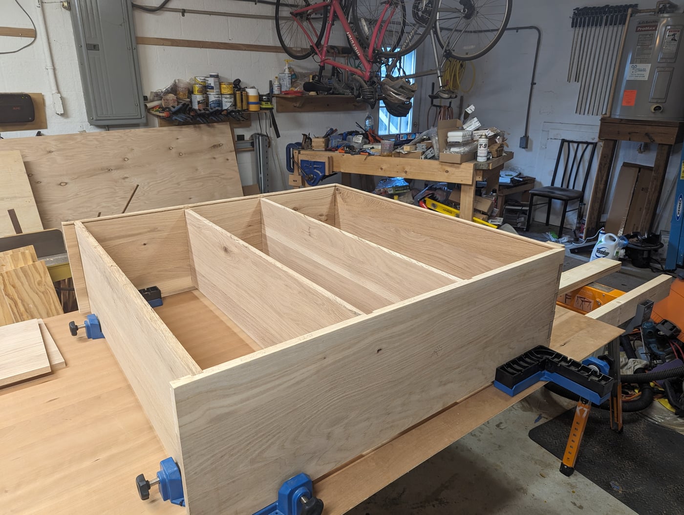 Glue up