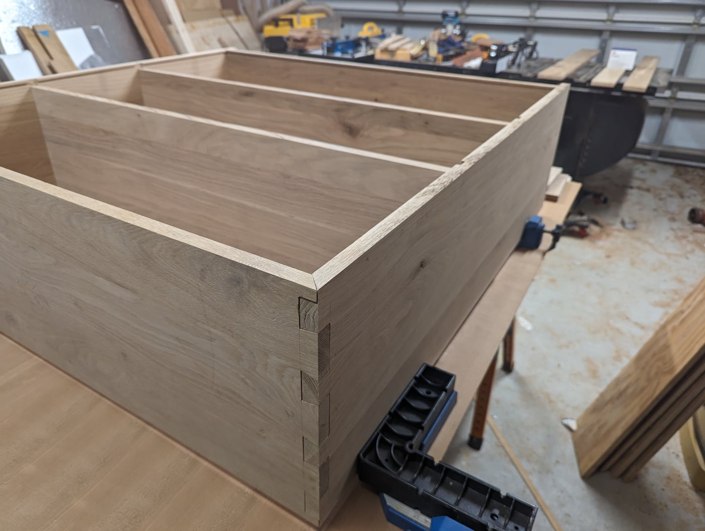 Glue up