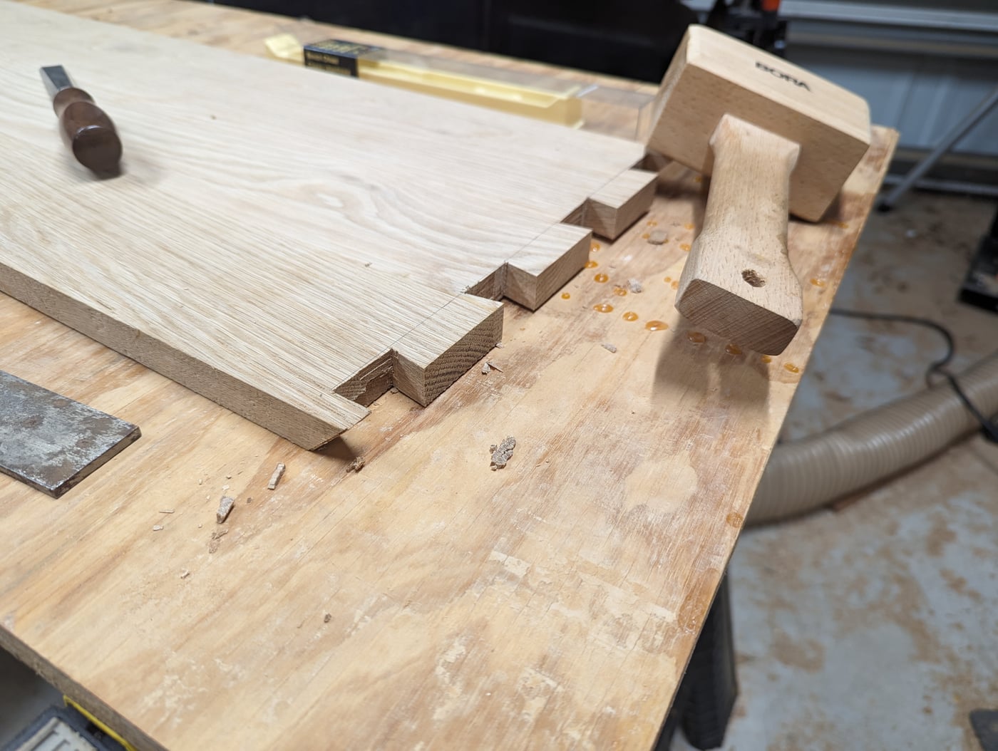 Mitered dovetail