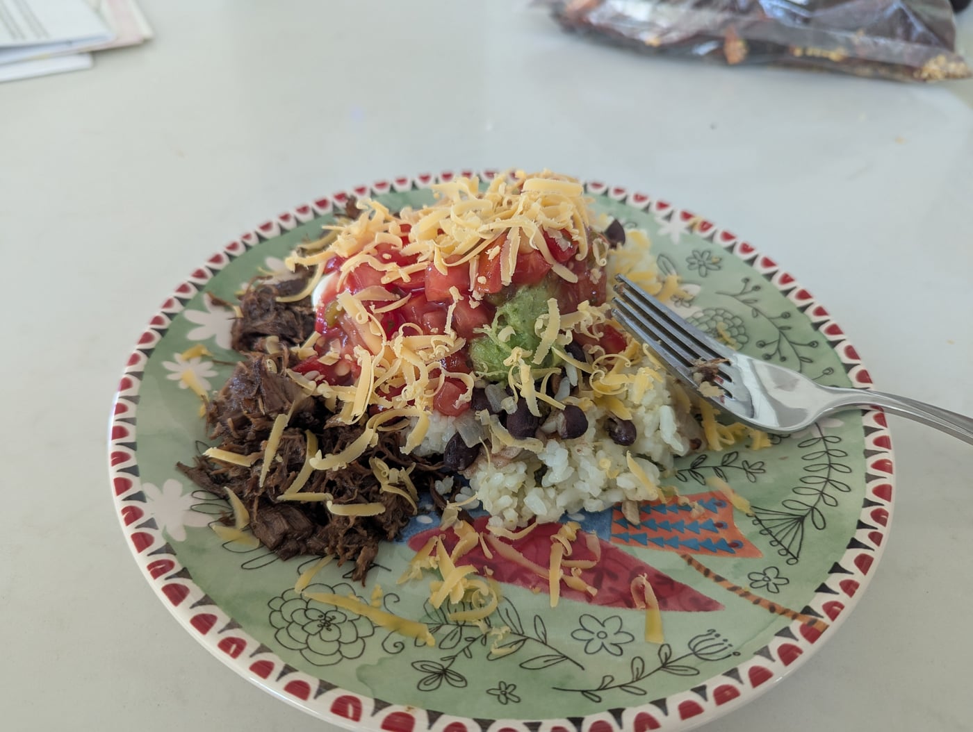 Barbacoa chipotle bowl