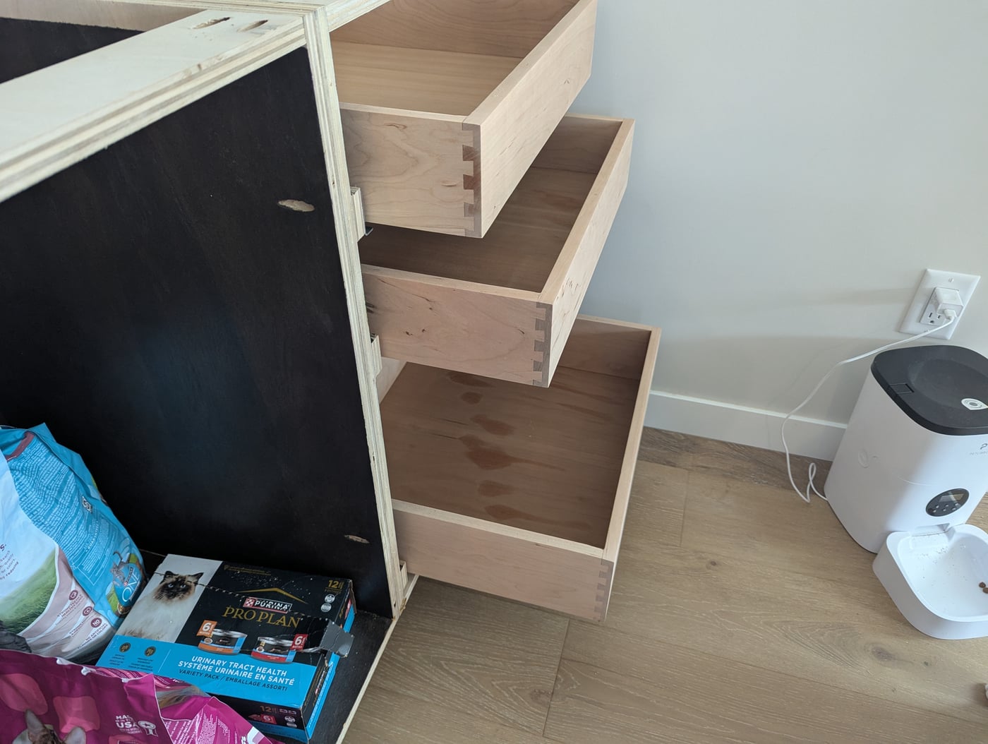 Dovetail drawers