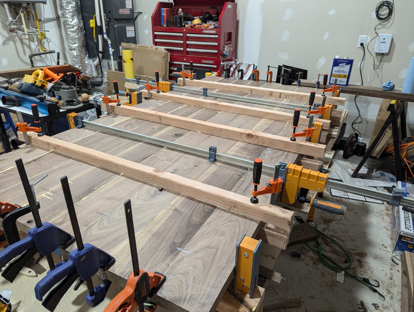 More clamping