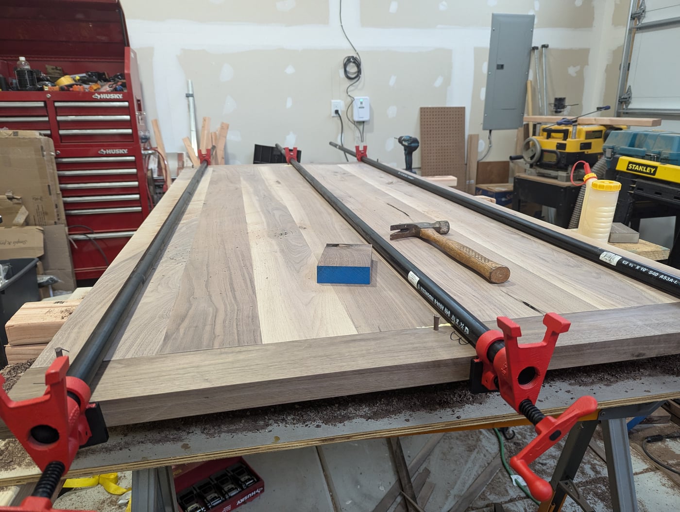 More end grain clamping