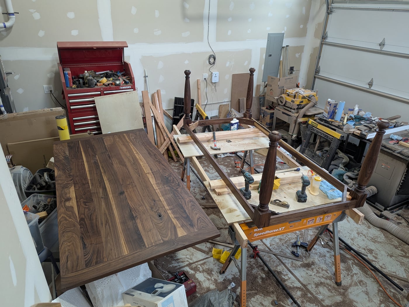 Bottom of the top with finish