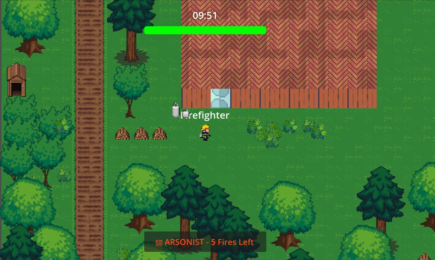 Multiplayer Firefighter Game