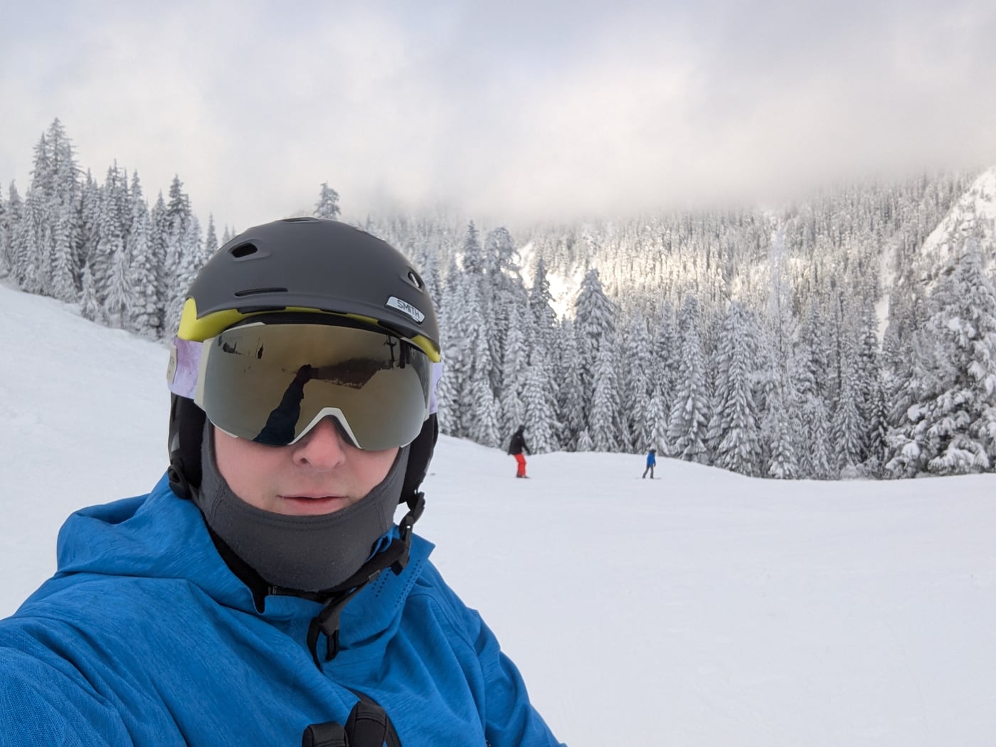 Out on the slopes